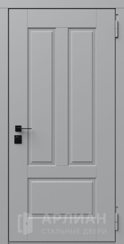 Фото «Белая входная дверь из металла отделка мдф с обеих сторон №796»